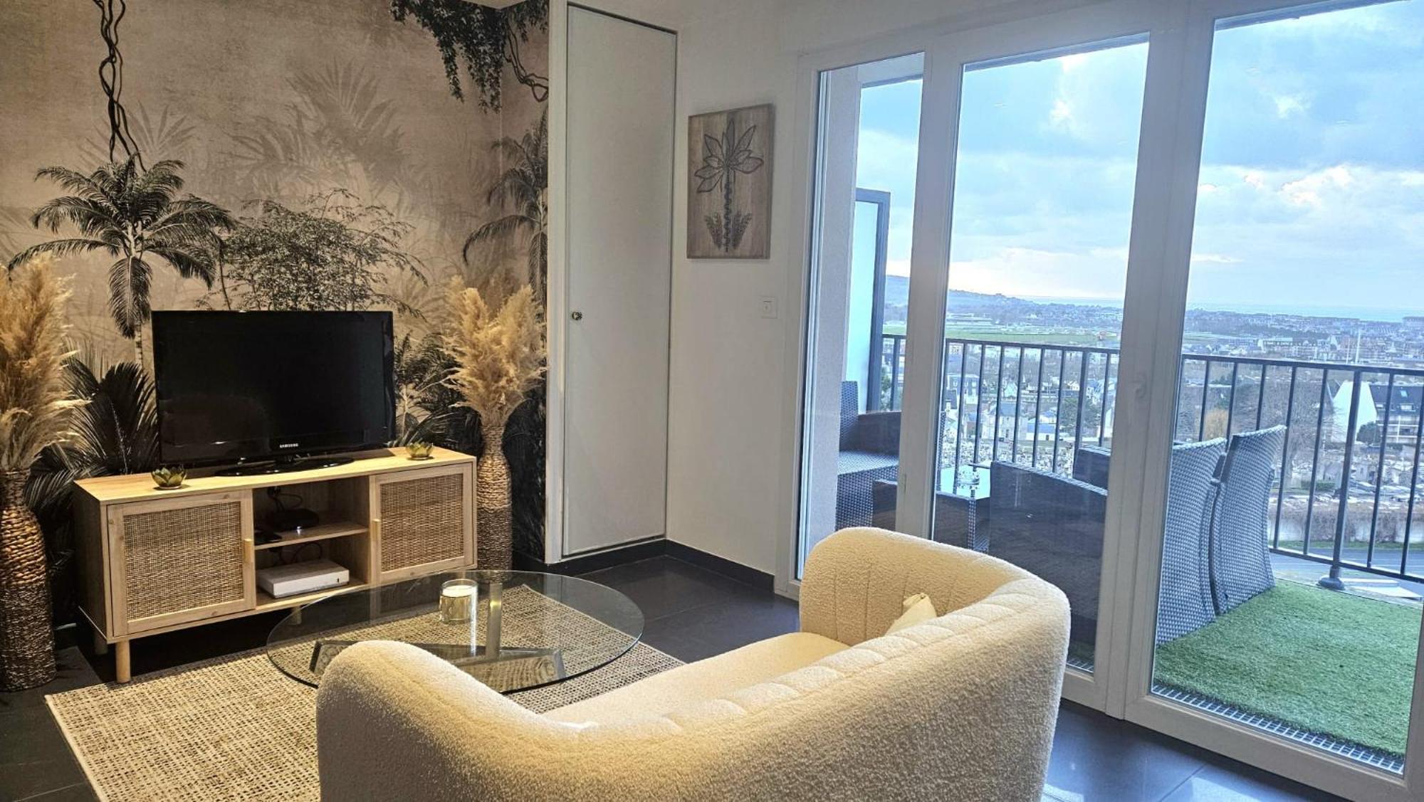 Superbe Appartement T2 Vue Mer Trouville-sur-Mer Exterior foto
