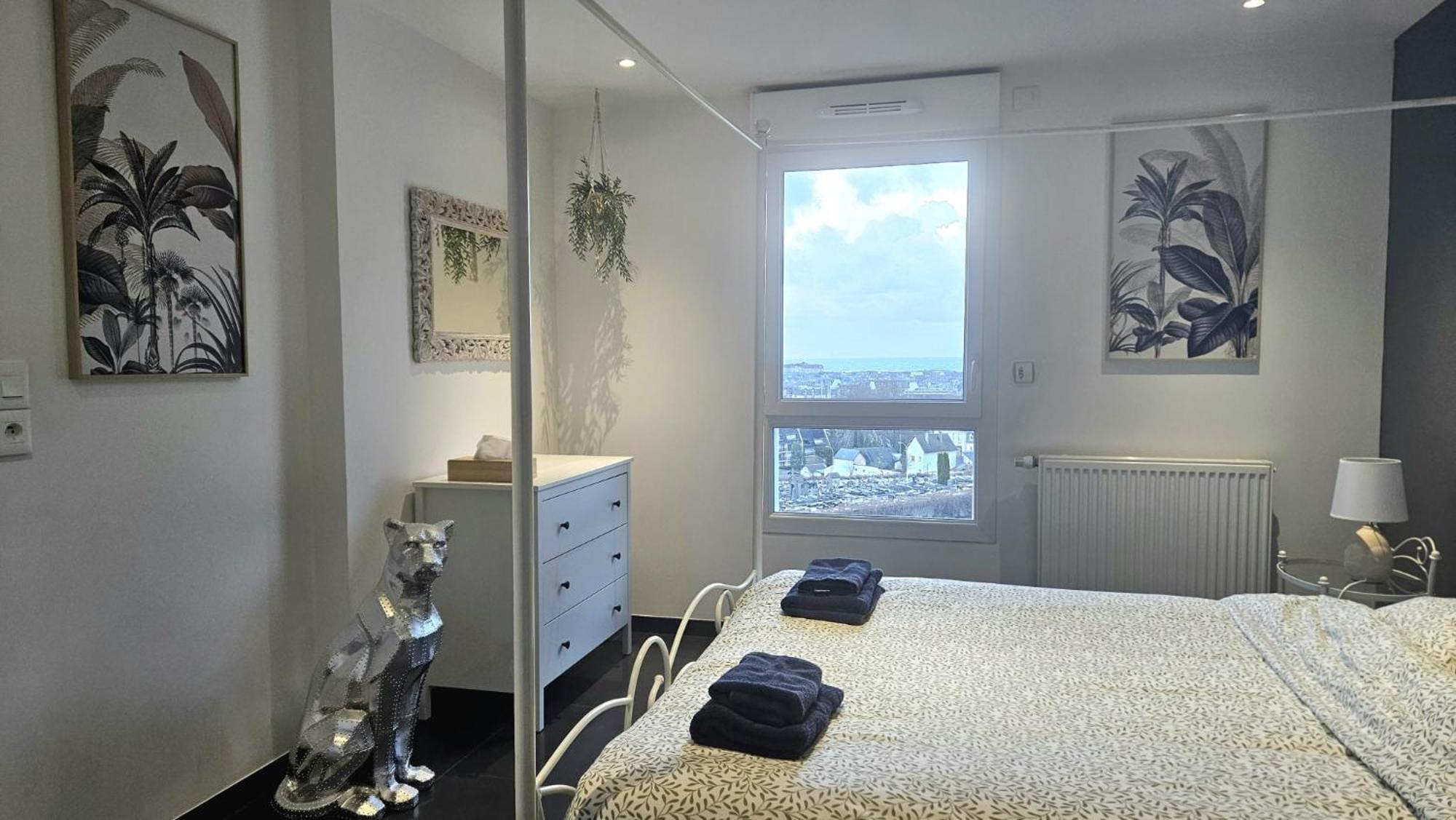 Superbe Appartement T2 Vue Mer Trouville-sur-Mer Exterior foto